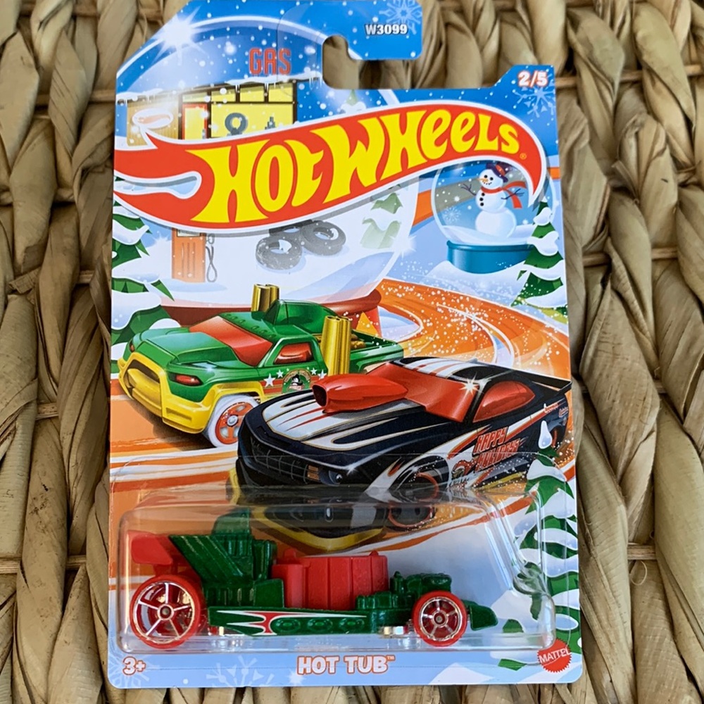Hot Wheels Tub Car HotWheels Mattel HotTub Car HW Winter Series 2024 HVX17 New